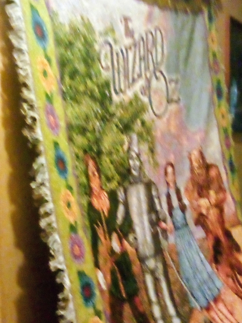 Wizard of Oz Inspired Decorative Tapestry - Multicolor